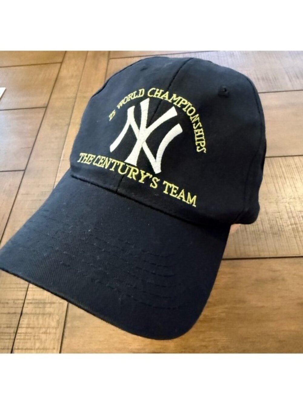 Vintage New York Yankees 26 World Championships Hat Century’s Team Adjustable